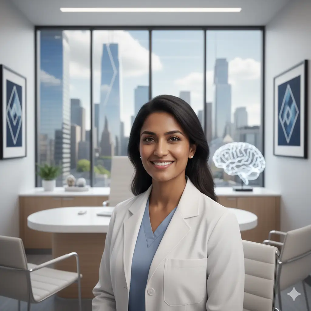 Chatbot con inteligencia artificial para médicos.