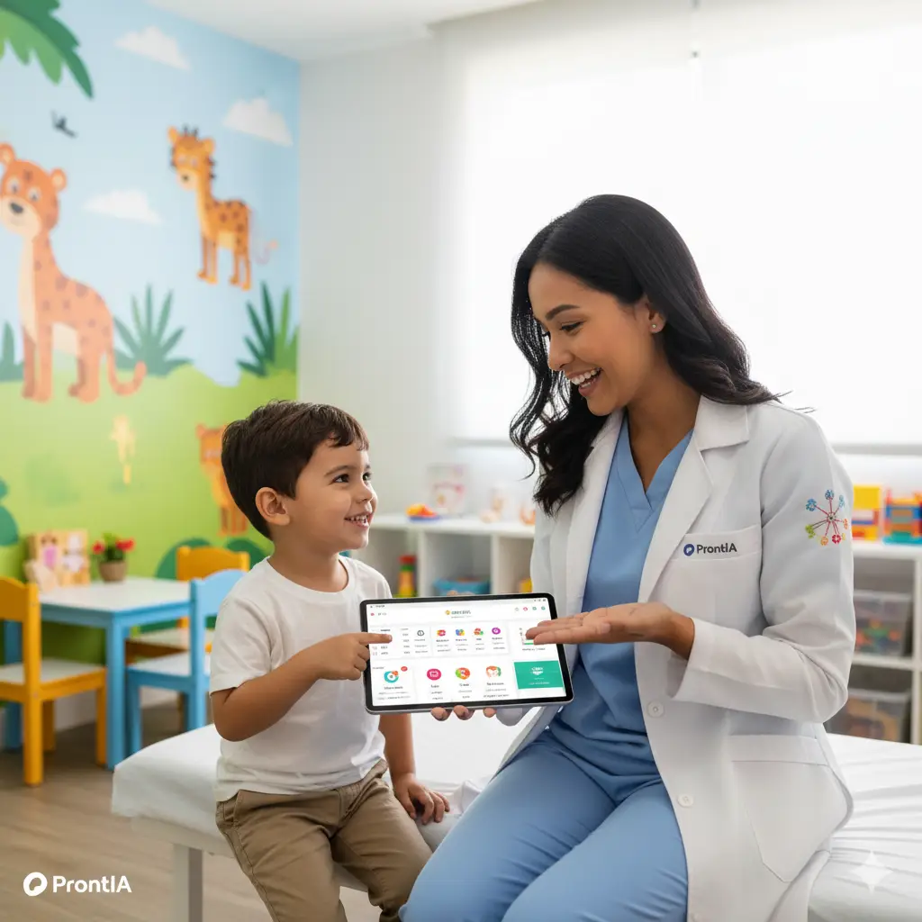 Asistente con IA para pediatras